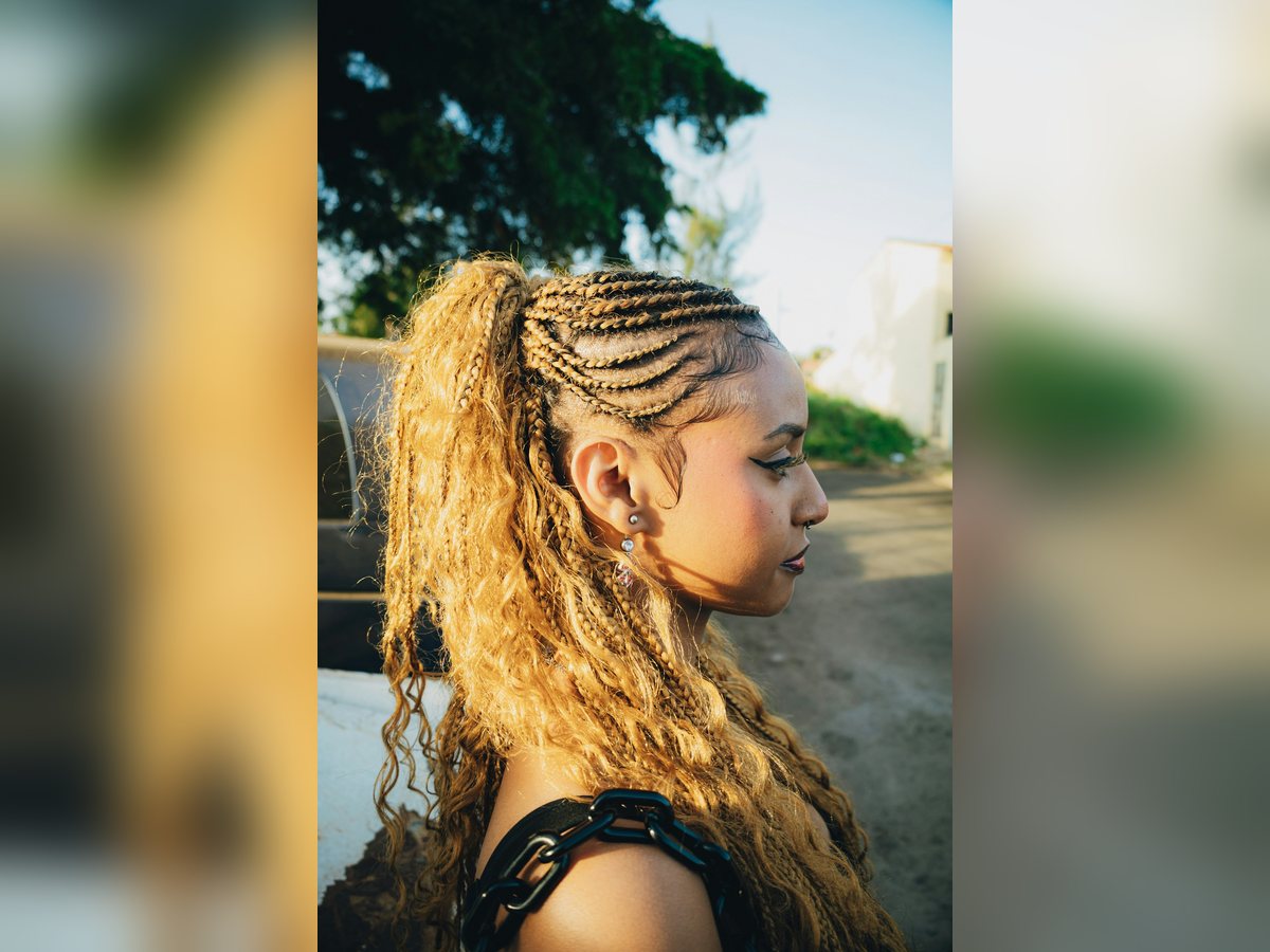 Împletitură blondă